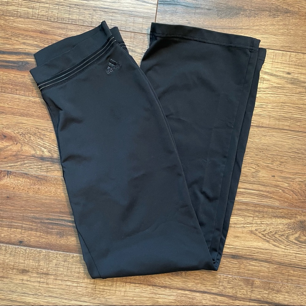 Adidas Black Wide Leg Legging / Pants